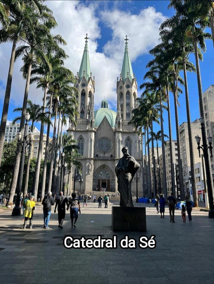 Studio No Centro De Sao Paulo, A 3 Minutos Do Metro, Com Garagem Gratis Aparthotel Екстериор снимка